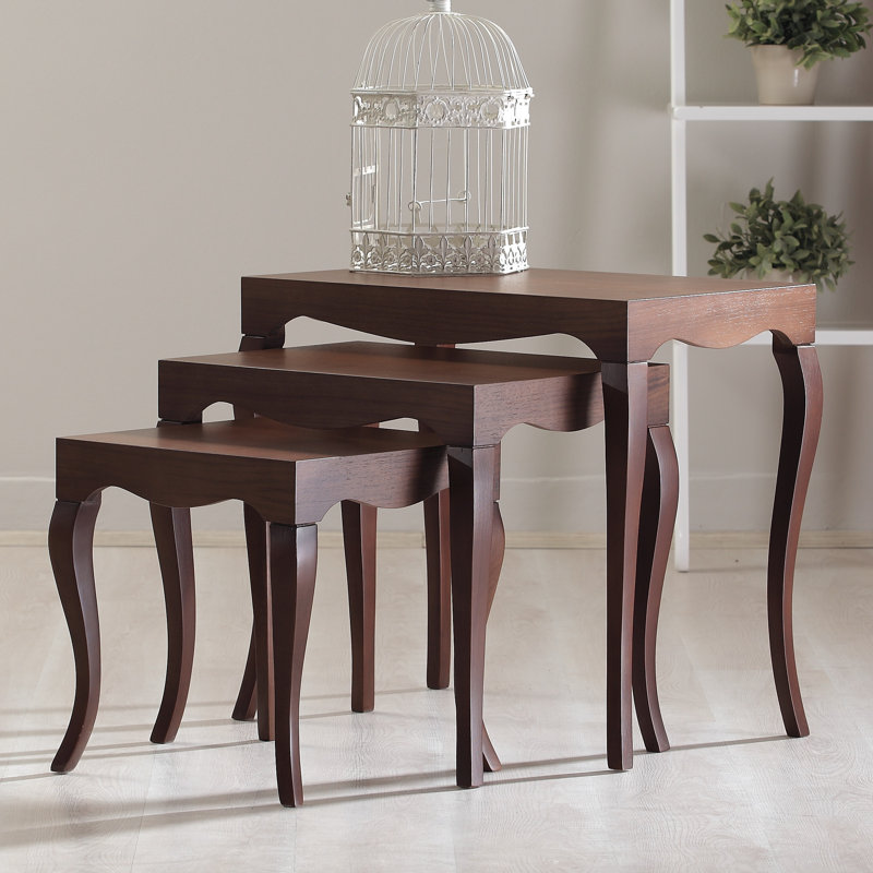 La Viola Décor Victor 3 Piece Nesting Table Wayfair